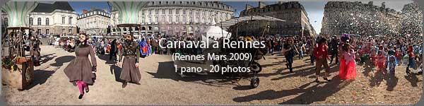 Carnaval pour les enfants des coles de Rennes - Place du parlement