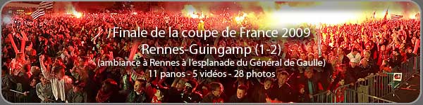 Finale de la coupe de france 2009 Rennes - Guingamp