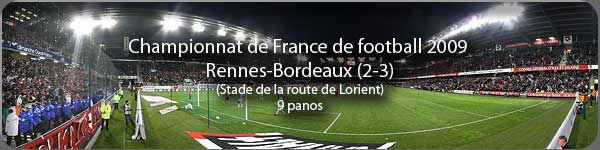 Championnat de France de Football Rennes-Bordeaux